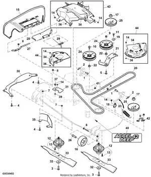 john deere z345 belt diagram
