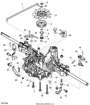 john deere l130 pulley diagram