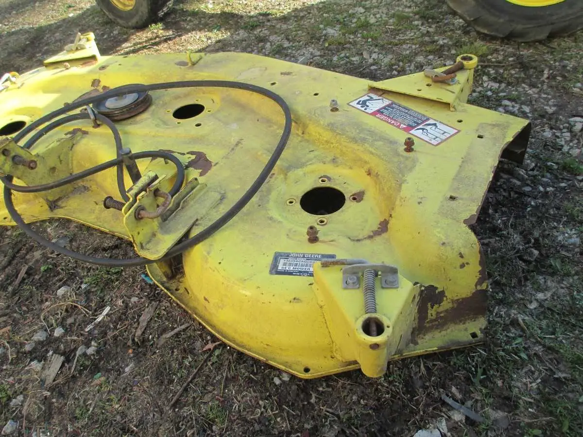 john deere gt245 54c mower deck parts diagram