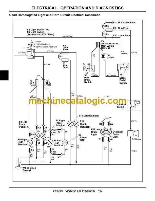john deere 825i wiring diagram
