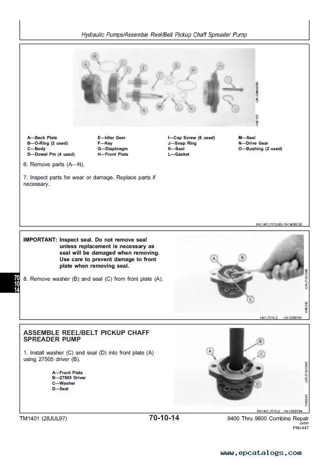 9600 john deere combine wiring diagram