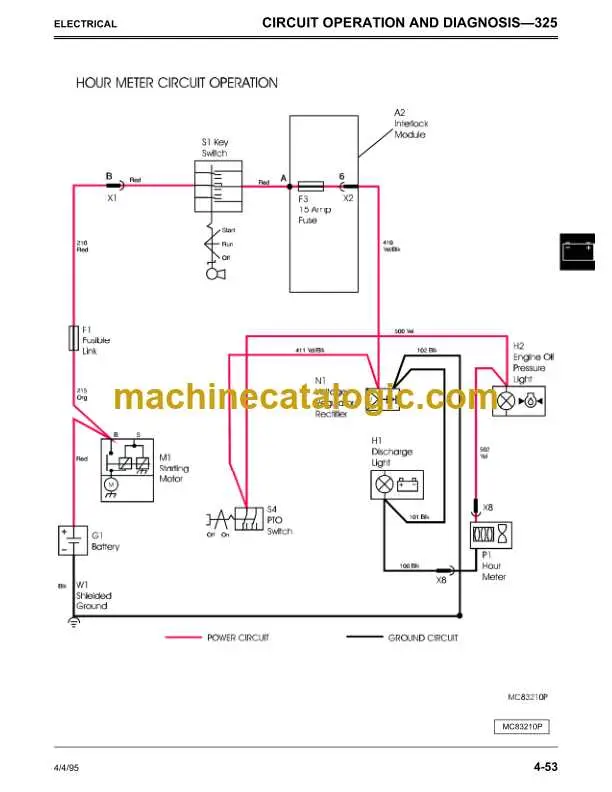 john deere 210 electrical diagram