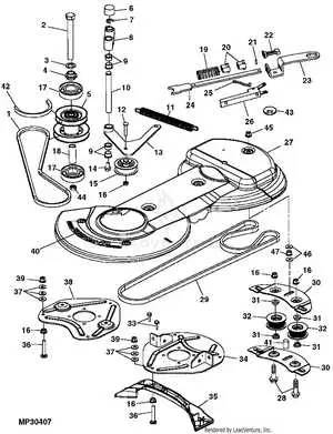 john deere 100 series belt diagram 42 john deere 100 series belt diagram 42