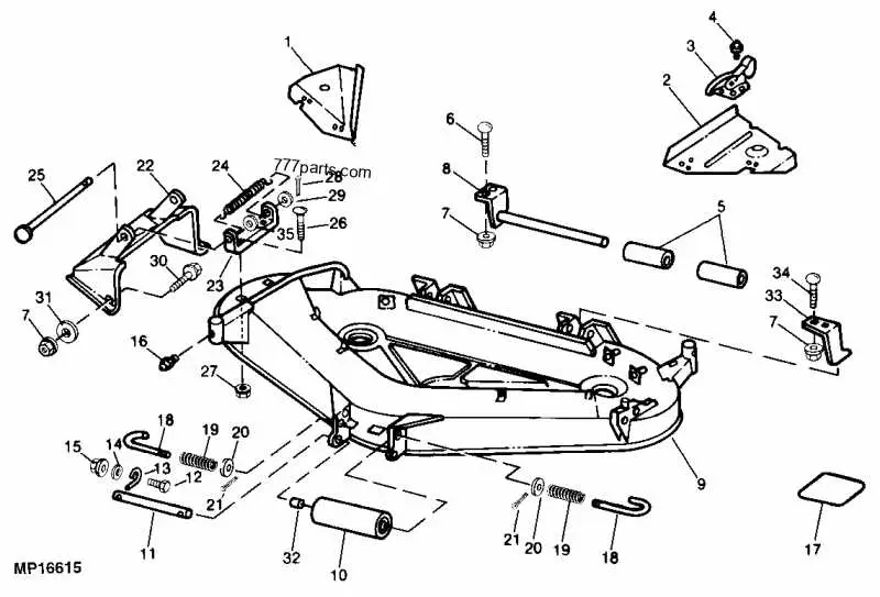 john deere 755 parts diagram