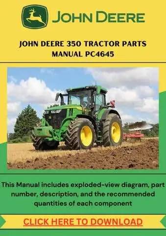 tractor john deere parts diagrams