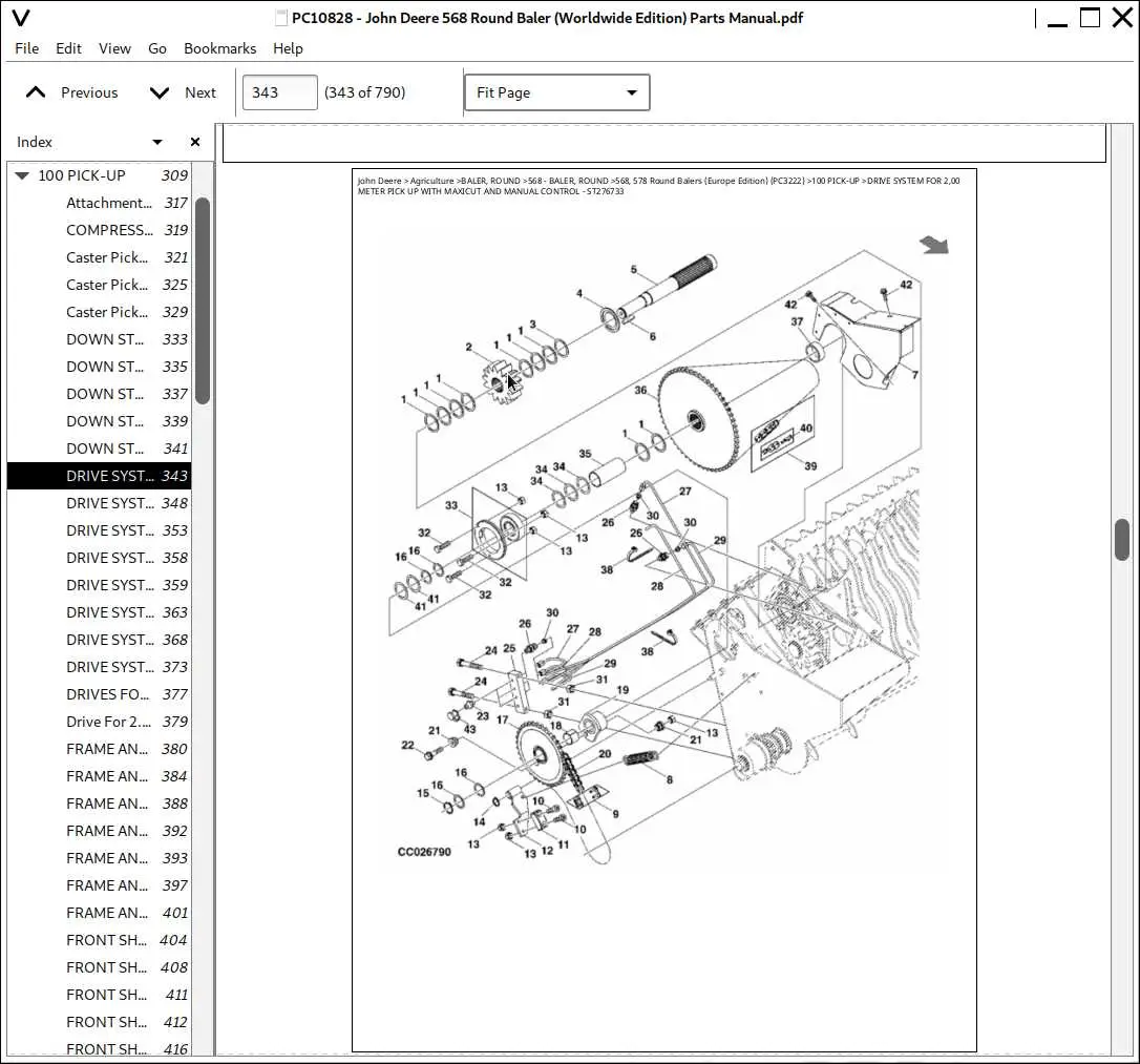 john deere 568 baler wiring diagram