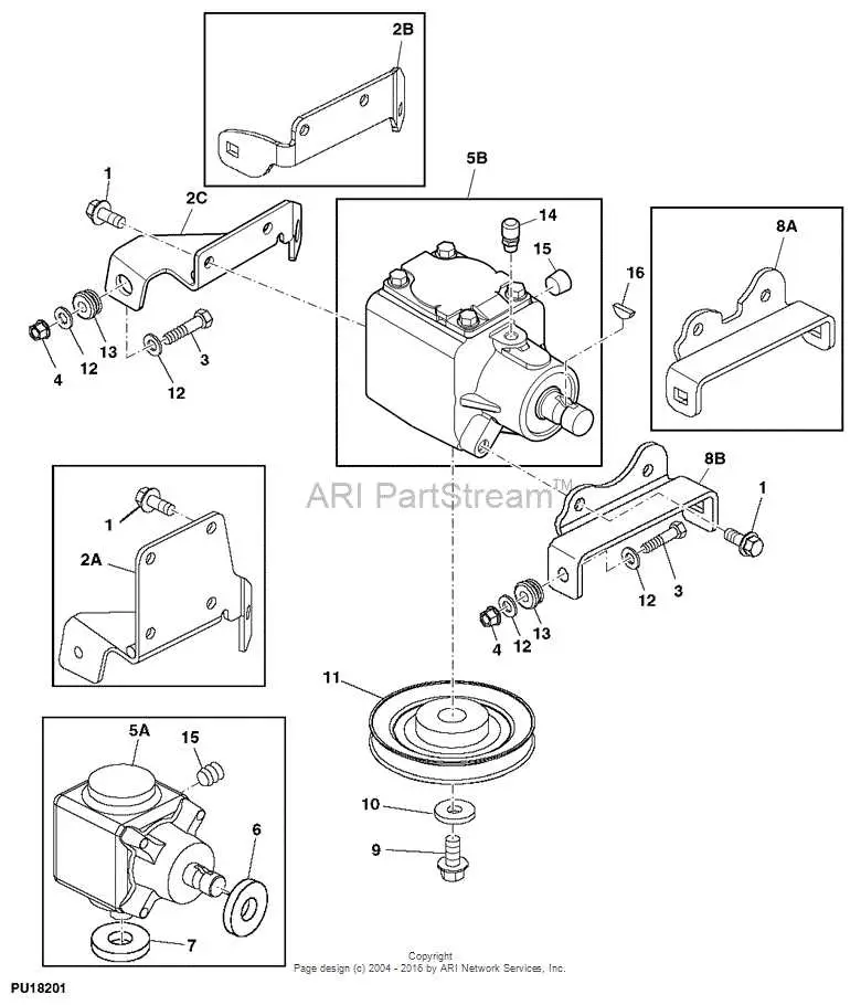 john deere f 1145 gearbox parts diagram