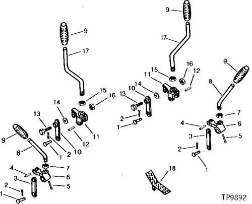john deere backhoe controls diagram