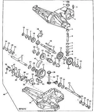 john deere rx75 diagram