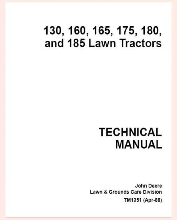 john deere 180 drive belt diagram