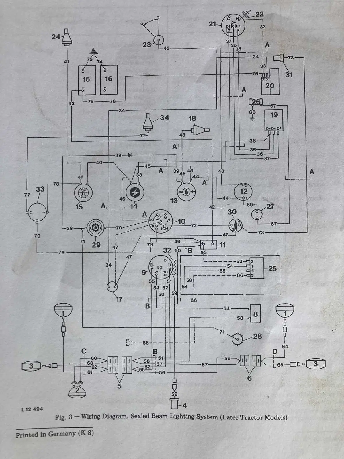 john deere 2130 parts diagram