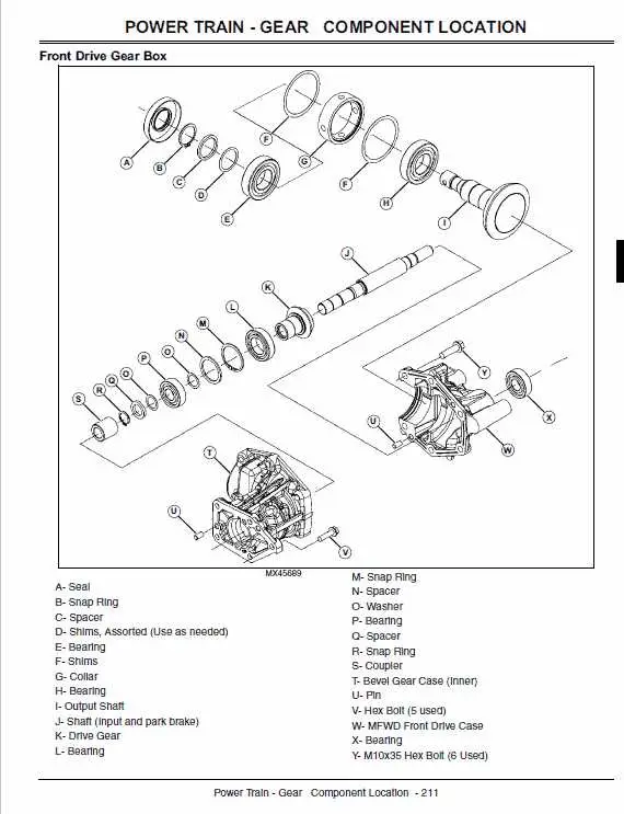 john deere gator diagrams