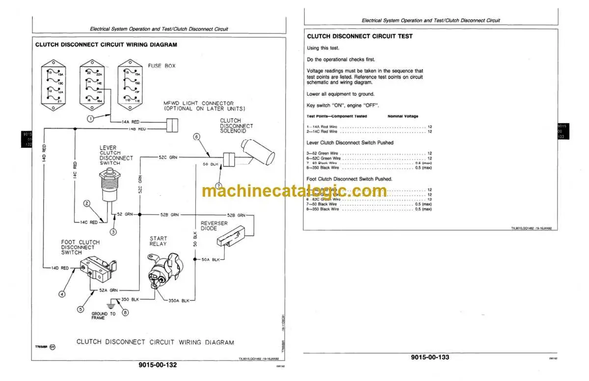 john deere 210c alternator wiring diagram