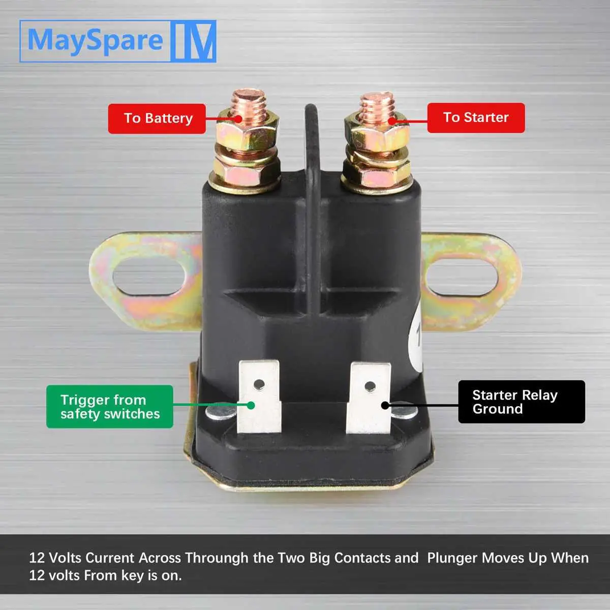 john deere starter solenoid diagram