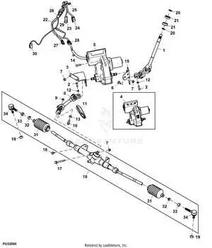 2011 john deere gator 825i parts diagram