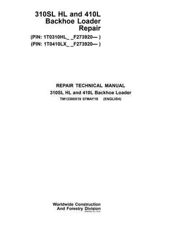 john deere 310sl belt diagram