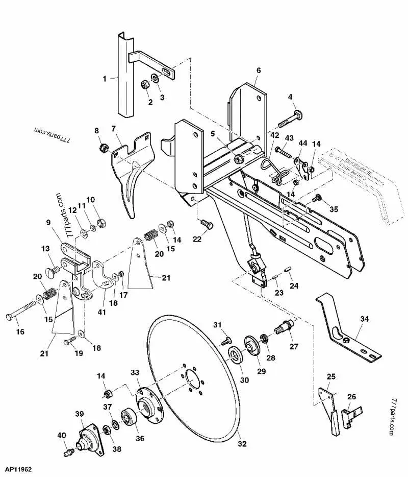 john deere 111 pto diagram