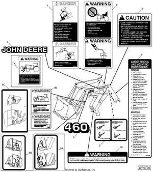 john deere 430 loader parts diagram