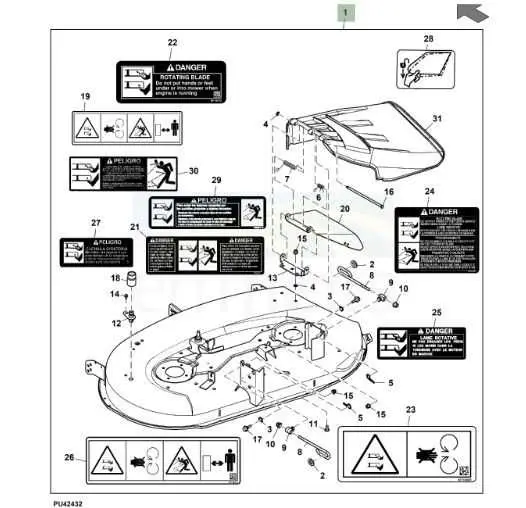 john deere d130 mover deck diagram john deere d130 mover deck diagram