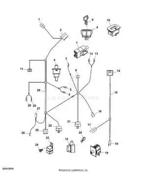 wiring diagram for john deere l118