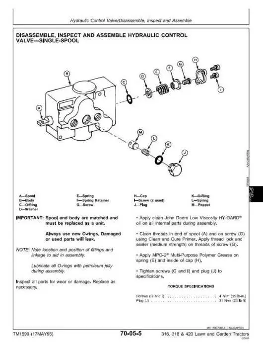wiring diagram john deere 316