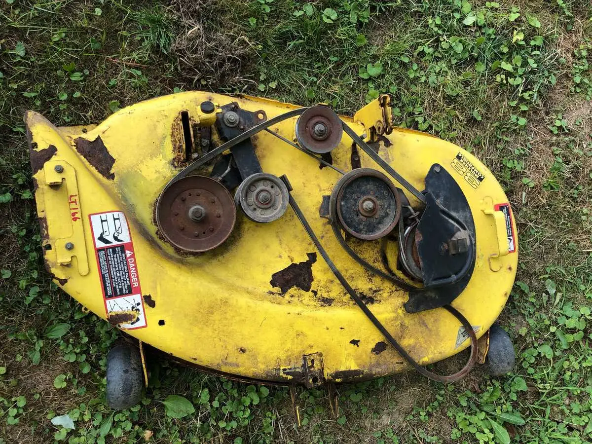 john deere lt133 38 inch deck belt diagram