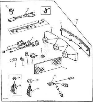 john deere 116 transmission drive belt diagram