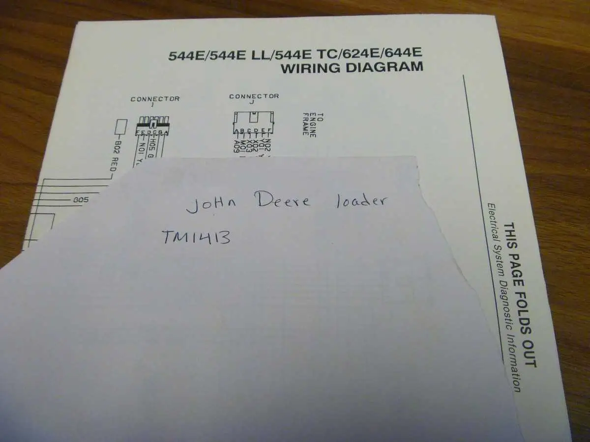 john deere 4450 light wiring diagram