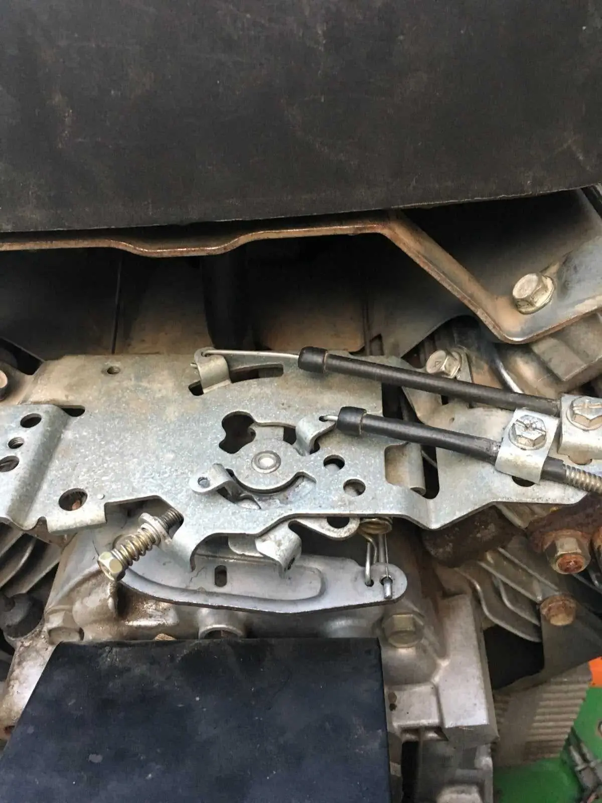 john deere throttle and choke linkage diagram