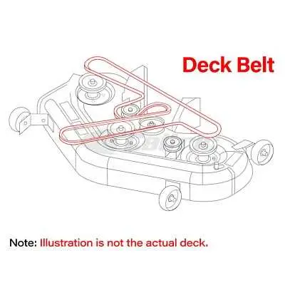 john deere 48 in drive belt diagram