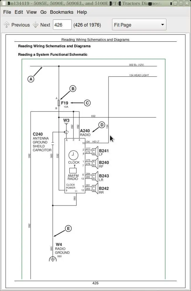 john deere b wiring diagram