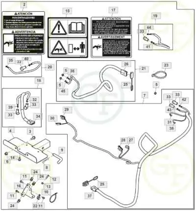 john deere gator alternator wiring diagram