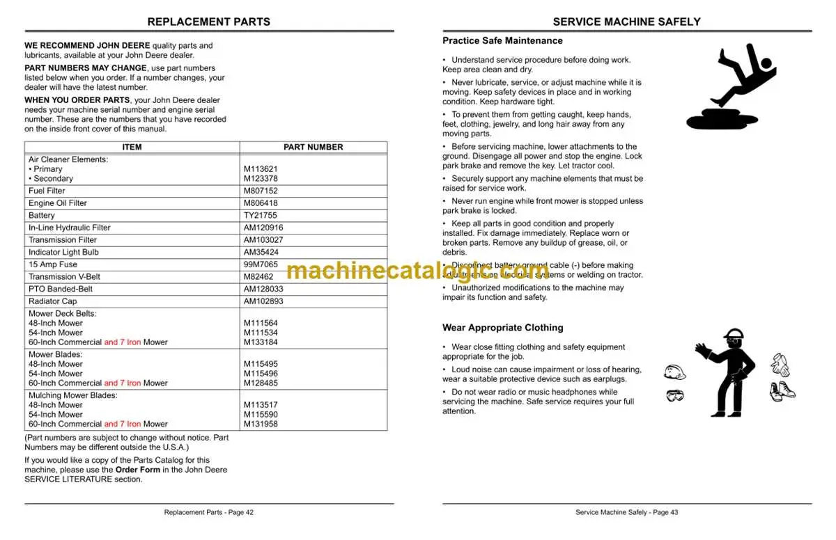 60 inch john deere 7 iron deck parts diagram