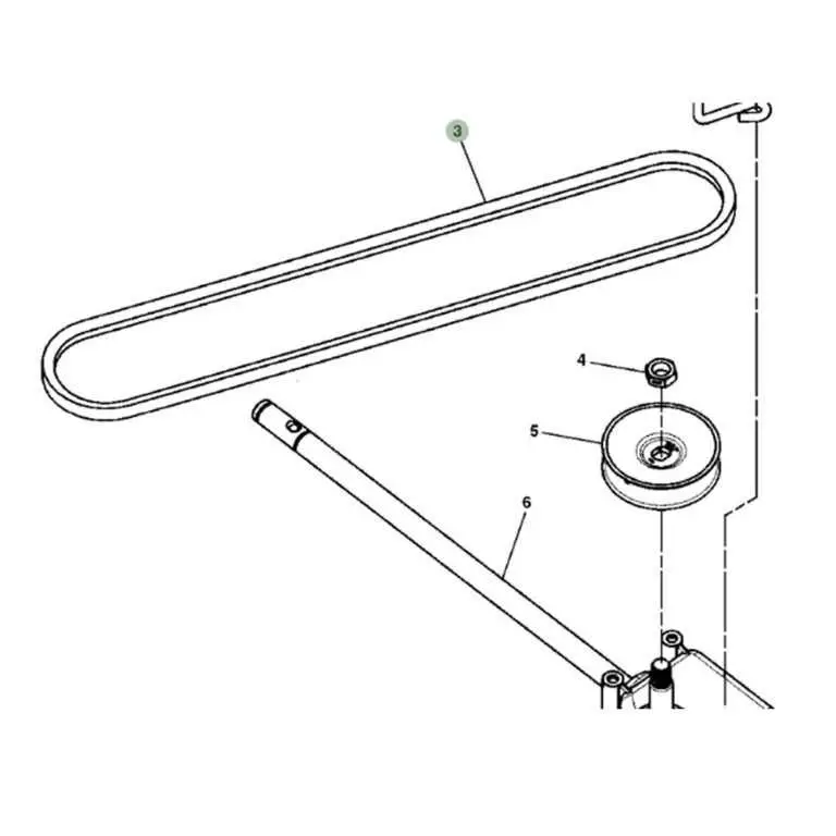 mower belt diagram for john deere d140