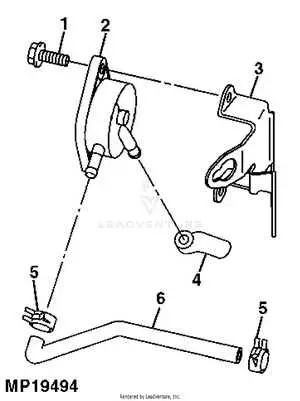 briggs stratton john deere throttle linkage diagram