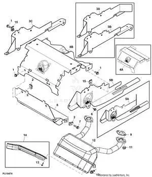 x340 john deere bucket parts diagram