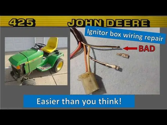 john deere 455 lawn tractor wiring diagram