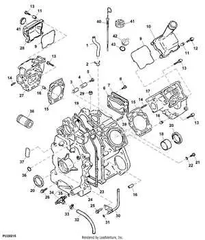 parts diagram john deere 445
