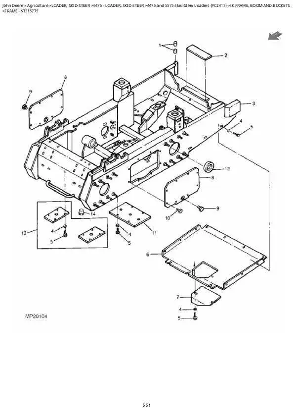 john deere skidder parts diagram