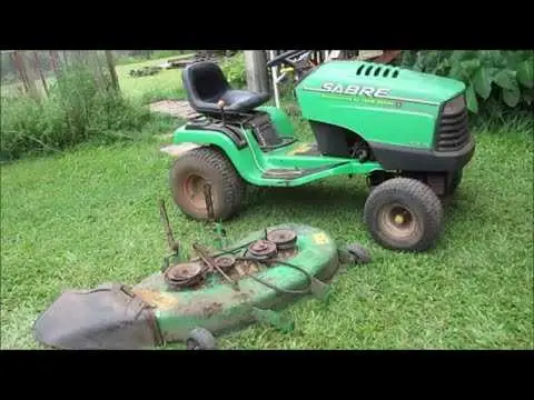 john deere sabre 1338 deck belt diagram