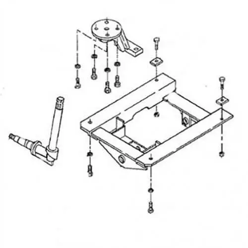 john deere 770 front axle diagram