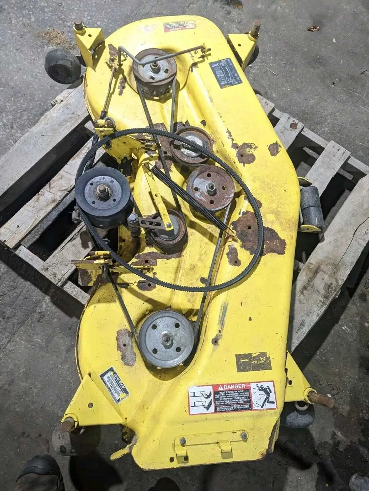 john deere 345 drive belt diagram