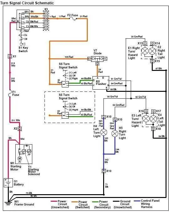 john deere x340 pto switch electrical diagram