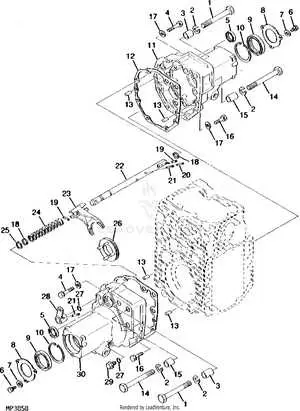 john deere 955 engine diagram
