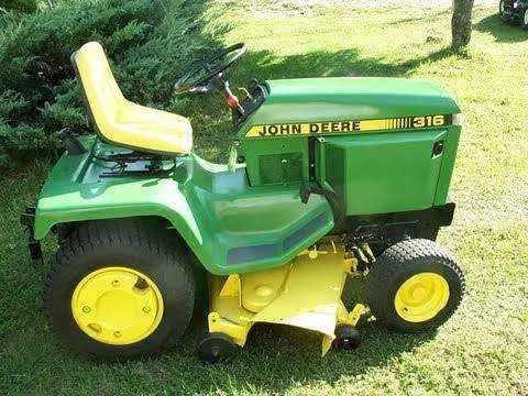 john deere 316 mower deck diagram