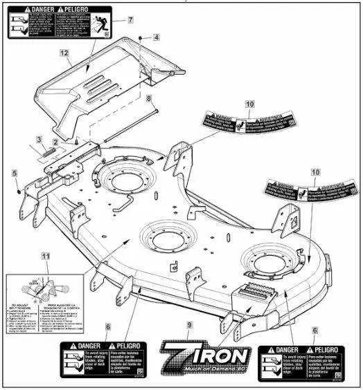 john deere d130 mover deck diagram john deere d130 mover deck diagram