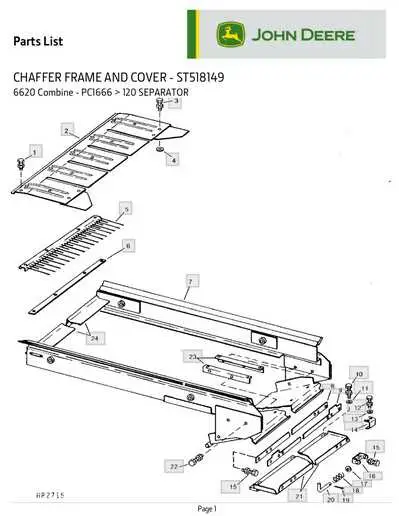 john deere 6620 combine wiring diagram