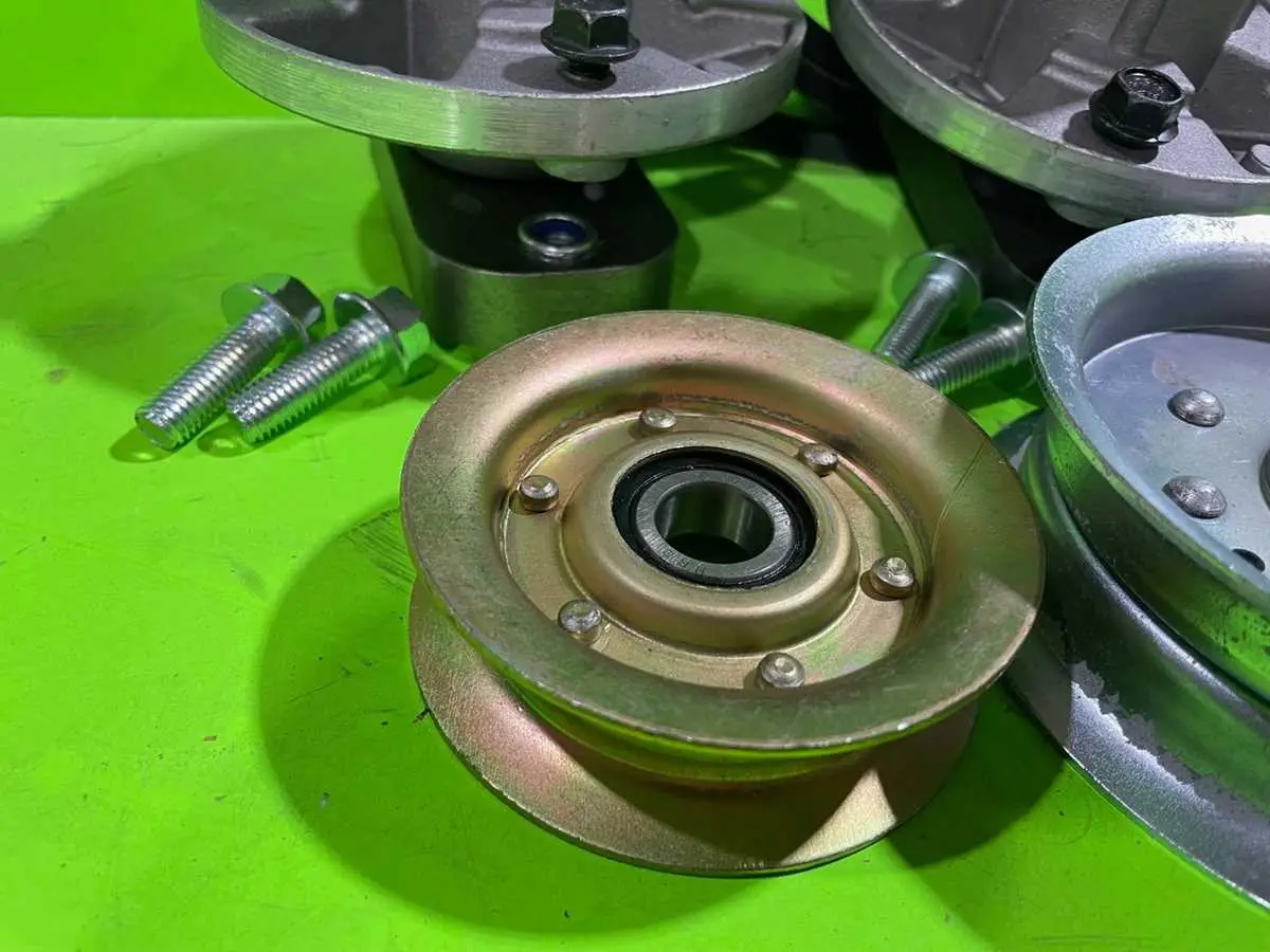 john deere l130 mower deck pulleys diagram
