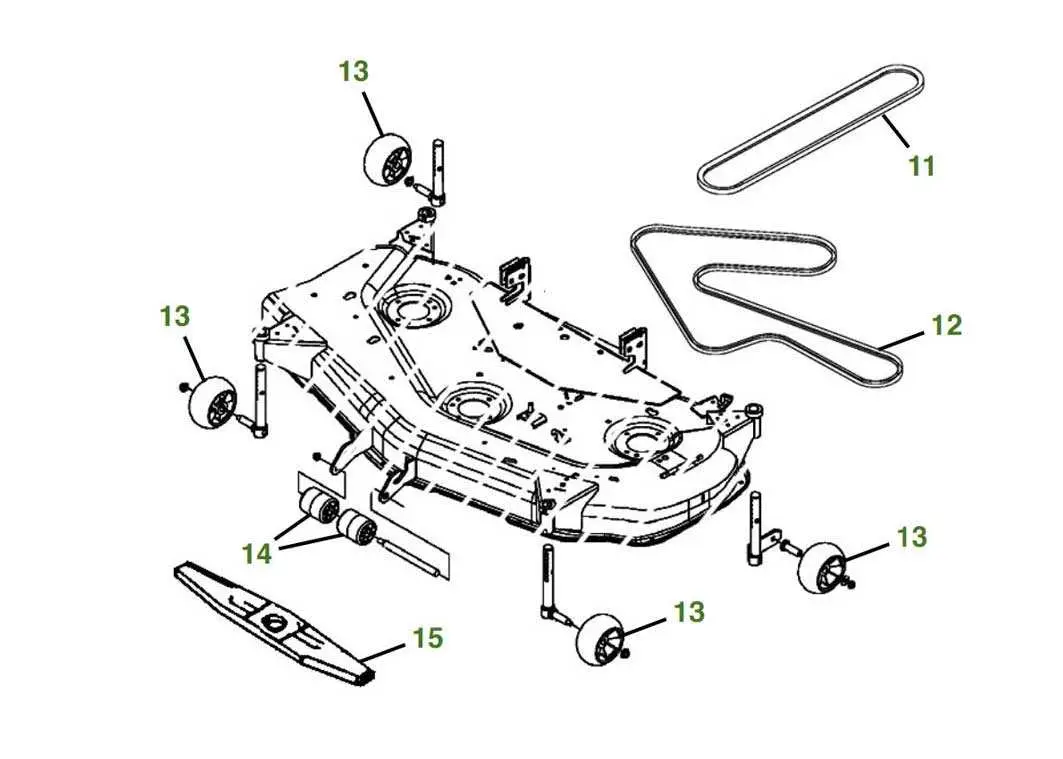 deere x300 john deere x350 drive belt diagram