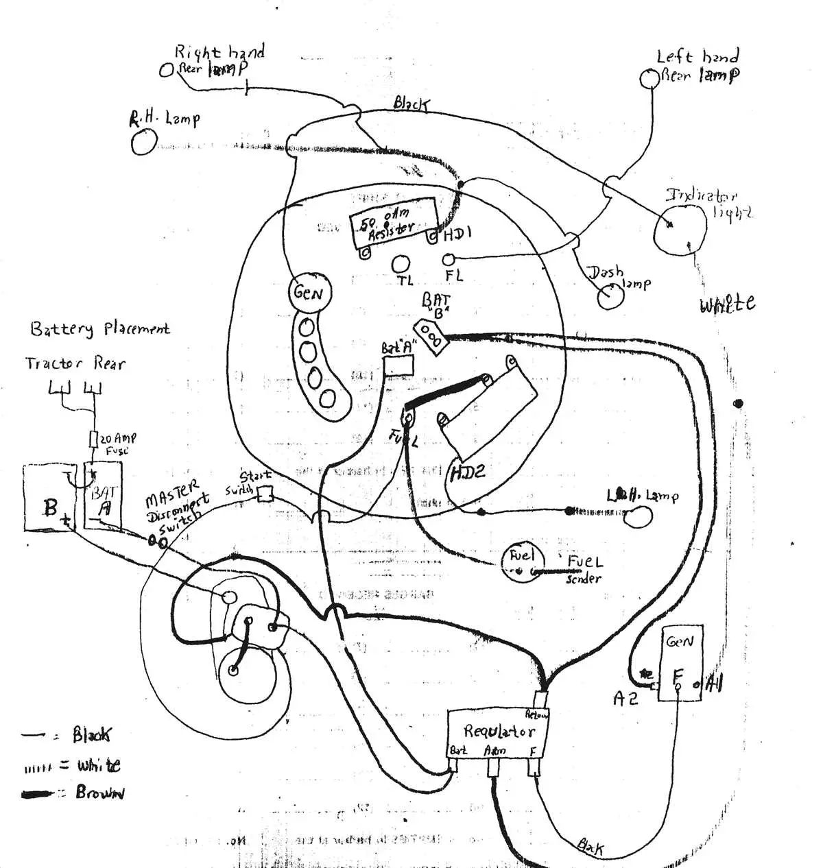 john deere 24v charging system diagram